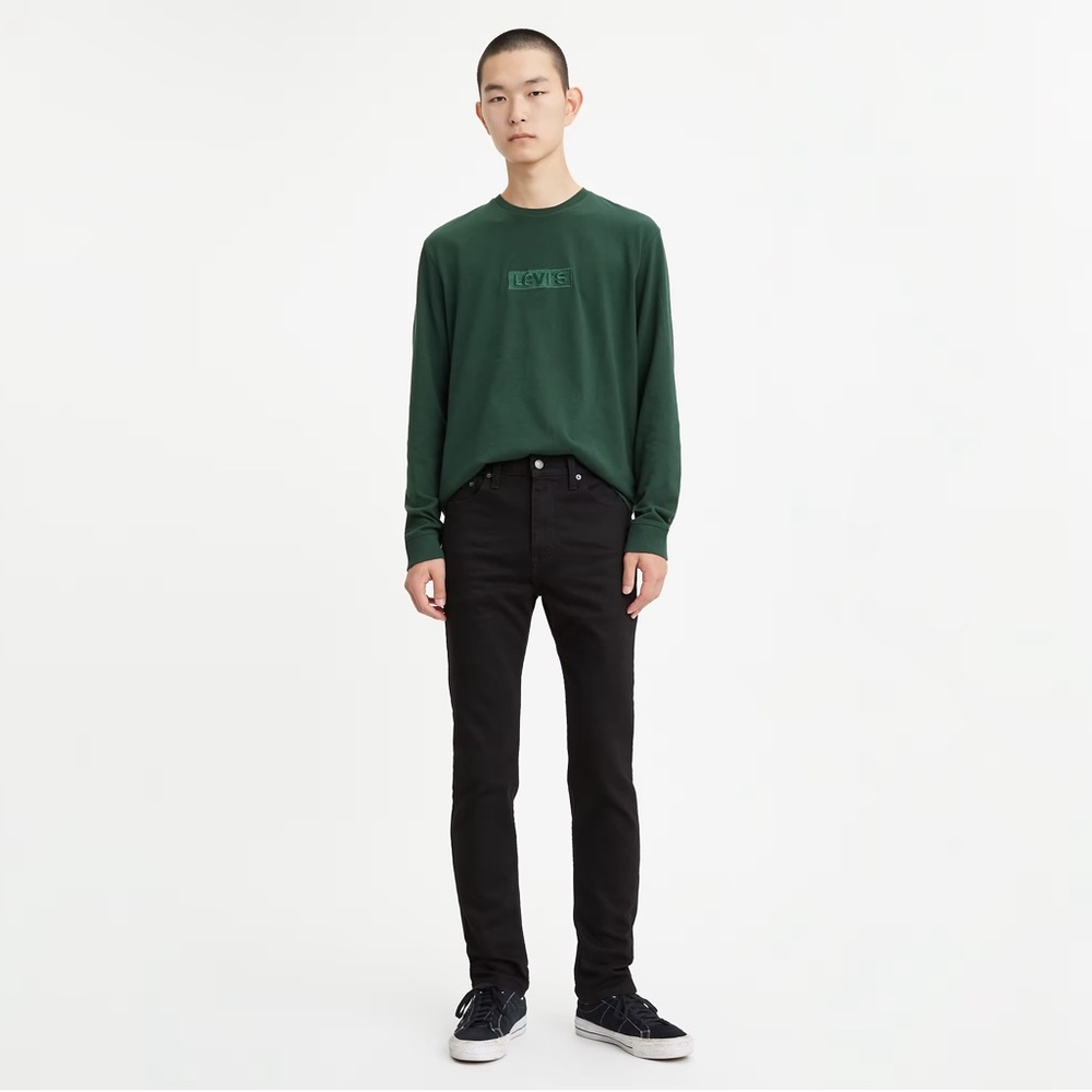 510 Levi’s Skinny Fit Jean in Black 30x32